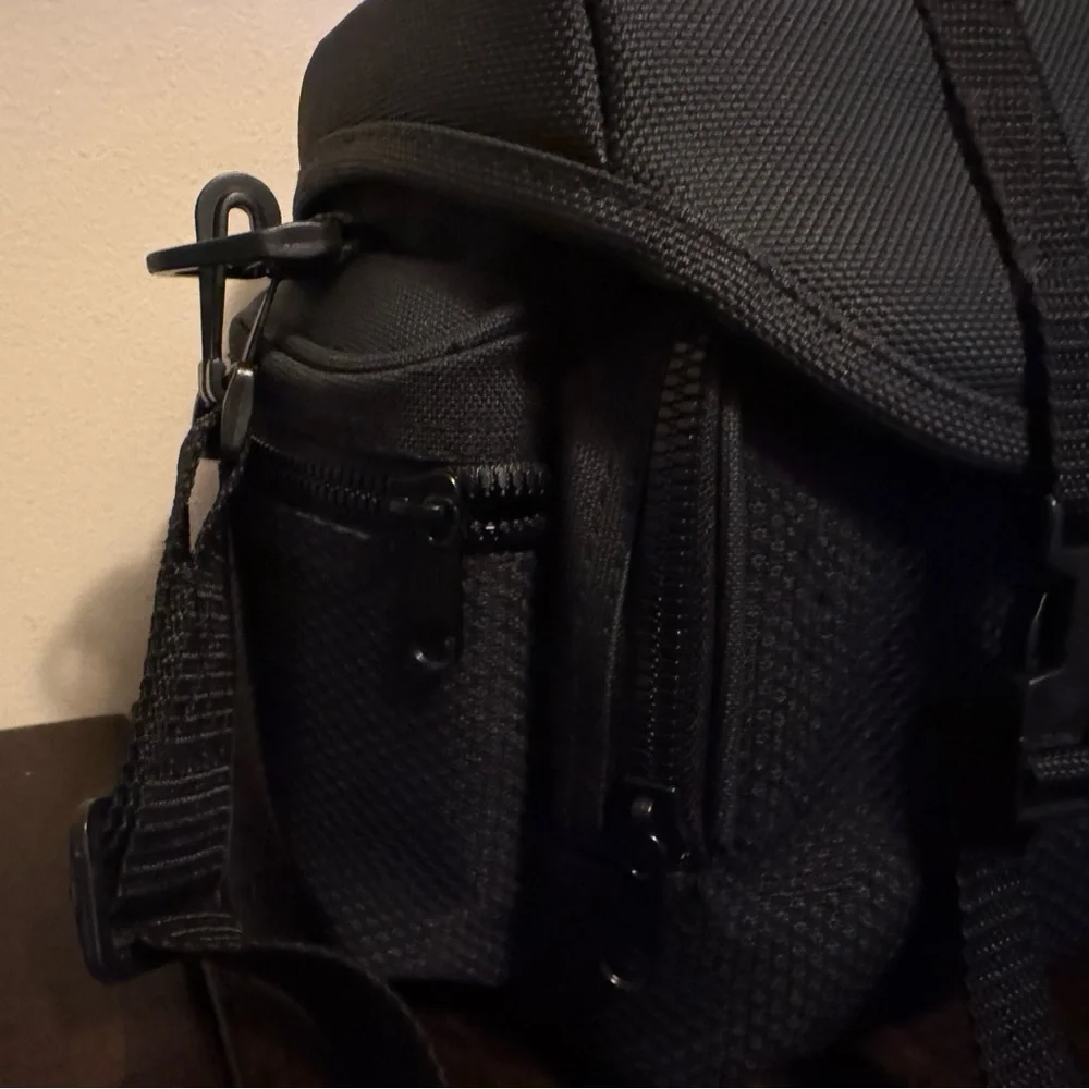Vintage Ambico Black Padded Bag Camcorder Shoulder Strap